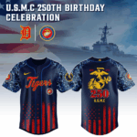 Detroit Tigers MLB x U.S.M.C 250th Birthday Jersey Limited Edition