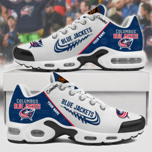 Customize Your Name with Columbus Blue Jackets Ver 28 Sport Shoes