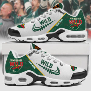 Customize Your Name with Minnesota Wild Ver 28 Sport Shoes