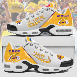 Customize Your Name with Los Angeles Lakers Ver 28 Sport Shoes