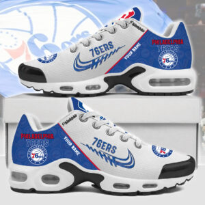 Customize Your Name with Philadelphia 76ers Ver 28 Sport Shoes