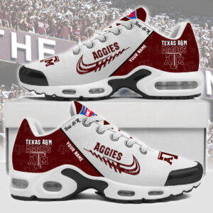 Customize Your Name with Texas A&M Aggies Ver 28 Sport Shoes