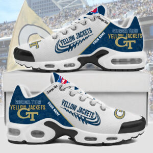 Customize Your Name with Georgia Tech Yellow Jackets Ver 28 Sport Shoes