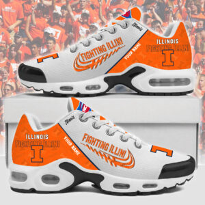 Customize Your Name with Illinois Fighting Illini Ver 28 Sport Shoes