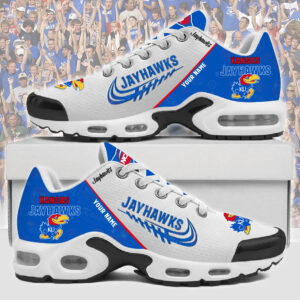 Customize Your Name with Kansas Jayhawks Ver 28 Sport Shoes
