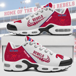 Customize Your Name with Ole Miss Rebels Ver 28 Sport Shoes