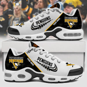 Customize Your Name with Pittsburgh Penguins Ver 28 Sport Shoes