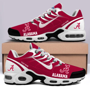 Alabama Crimson Tide - Custom Kicks NCAA H56 Sport Air Max Plus Shoes Shoes