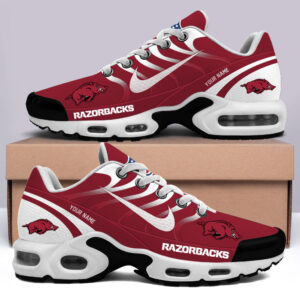 Arkansas Razorbacks - Custom Kicks NCAA H56 Sport Air Max Plus Shoes Shoes