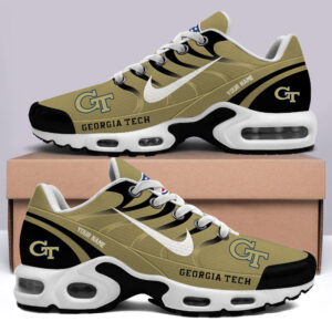 Georgia Tech Yellow Jackets - Custom Kicks NCAA H56 Sport Air Max Plus Shoes Shoes