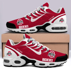 Ohio State Buckeyes - Custom Kicks NCAA H56 Sport Air Max Plus Shoes Shoes