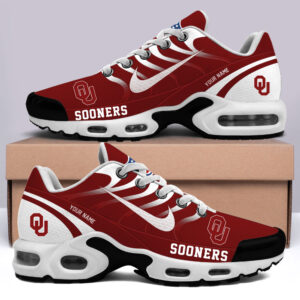 Oklahoma Sooners - Custom Kicks NCAA H56 Sport Air Max Plus Shoes Shoes