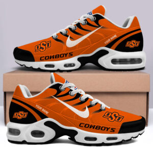 Oklahoma State Cowboys - Custom Kicks NCAA H56 Sport Air Max Plus Shoes Shoes