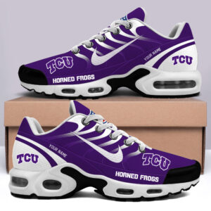 TCU Horned Frogs - Custom Kicks NCAA H56 Sport Air Max Plus Shoes Shoes