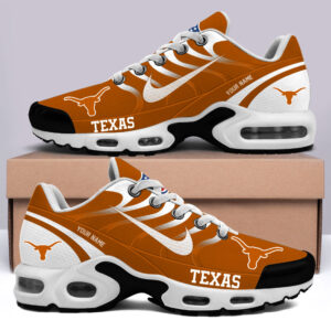 Texas Longhorns - Custom Kicks NCAA H56 Sport Air Max Plus Shoes Shoes
