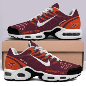 Virginia Tech Hokies - Custom Kicks NCAA H56 Sport Air Max Plus Shoes Shoes