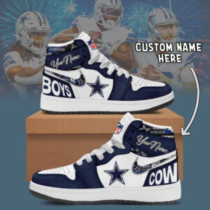 Dallas Cowboys - AJ1 High Top Shose - V1