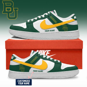 Baylor Bears NCAA Custom Air Force Shoes