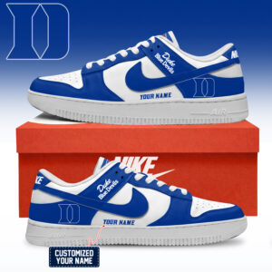 Duke Blue Devils NCAA Custom Air Force Shoes