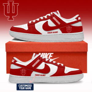 Indiana Hoosiers NCAA Custom Air Force Shoes