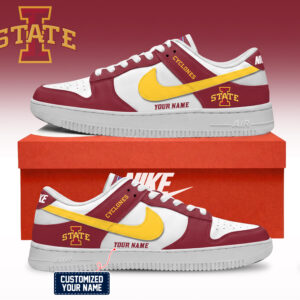 Iowa State Cyclones NCAA Custom Air Force Shoes