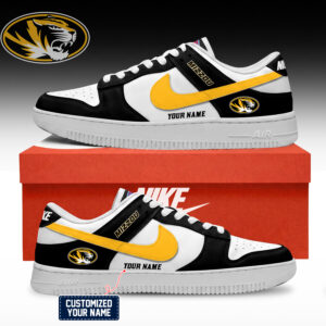 Missouri Tigers NCAA Custom Air Force Shoes
