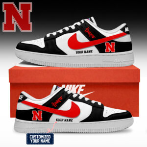 Nebraska Cornhuskers NCAA Custom Air Force Shoes