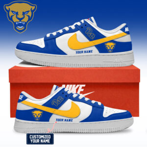 Pittsburgh Panthers NCAA Custom Air Force Shoes
