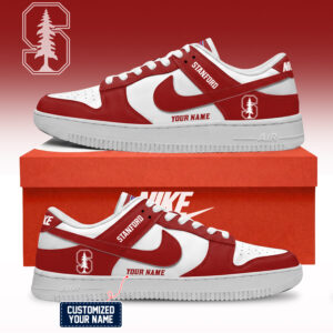 Stanford Cardinal NCAA Custom Air Force Shoes