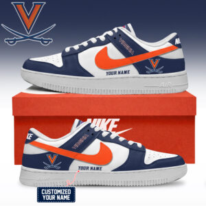 Virginia Cavaliers NCAA Custom Air Force Shoes