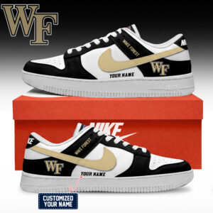 Wake Forest Demon Deacons NCAA Custom Air Force Shoes