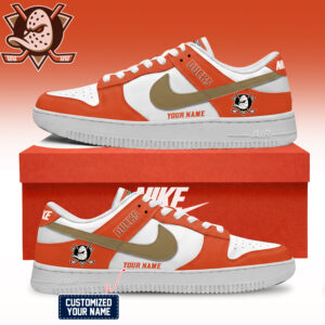 Anaheim Ducks NHL Custom Air Force Shoes