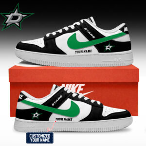 Dallas Stars NHL Custom Air Force Shoes