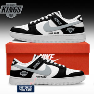 Los Angeles Kings NHL Custom Air Force Shoes