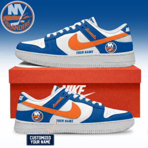New York Islanders NHL Custom Air Force Shoes