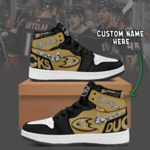 Anaheim Ducks - AJ1 High Top Shose - V1
