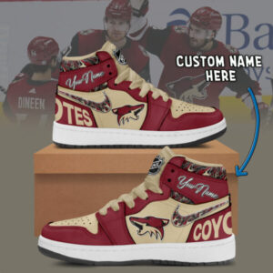 Arizona Coyotes - AJ1 High Top Shose - V1