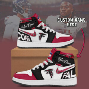 Atlanta Falcons - AJ1 High Top Shose - V1