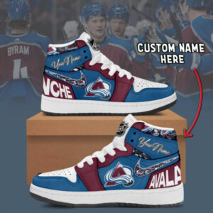 Colorado Avalanche - AJ1 High Top Shose - V1