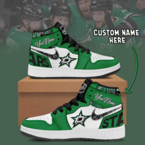 Dallas Stars - AJ1 High Top Shose - V1