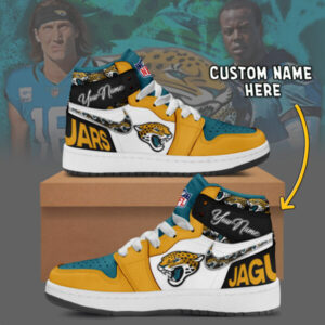 Jacksonville Jaguars - AJ1 High Top Shose - V1
