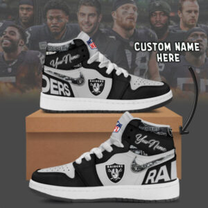 Las Vegas Raiders - AJ1 High Top Shose - V1