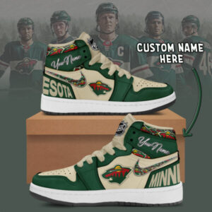 Minnesota Wild - AJ1 High Top Shose - V1