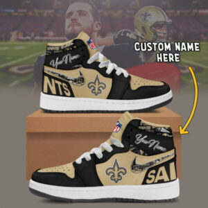 New Orleans Saints - AJ1 High Top Shose - V1