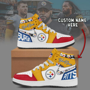Pittsburgh Steelers - AJ1 High Top Shose - V1