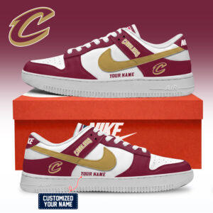 Cleveland Cavaliers NBA Custom Air Force Shoes