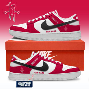 Houston Rockets NBA Custom Air Force Shoes