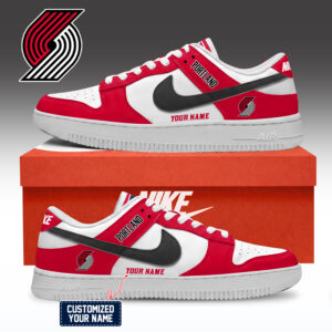 Portland Trail Blazers NBA Custom Air Force Shoes