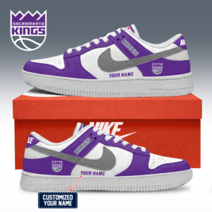 Sacramento Kings NBA Custom Air Force Shoes