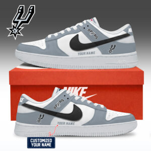 San Antonio Spurs NBA Custom Air Force Shoes